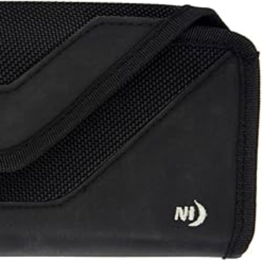 Lightly Handled Nite Ize Clip Case Sideways Black XL Rugged Nylon Phone Holster
